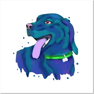 Colorful dog Posters and Art